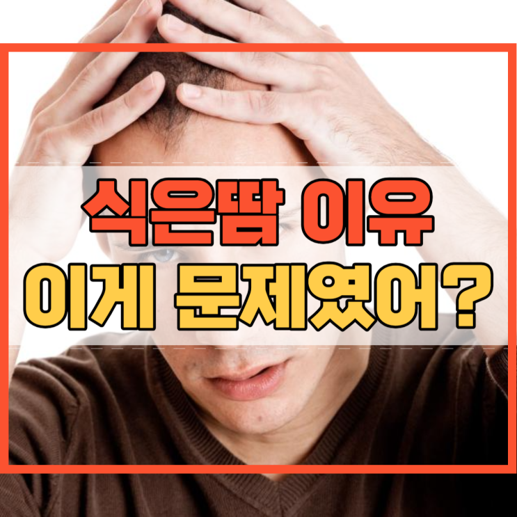  식은땀이나는이유 이게 문제였어?