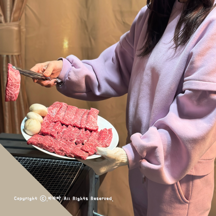  캠핑세트 우돈상회 와규모듬구이 홈파티용 고기로 딱이에요