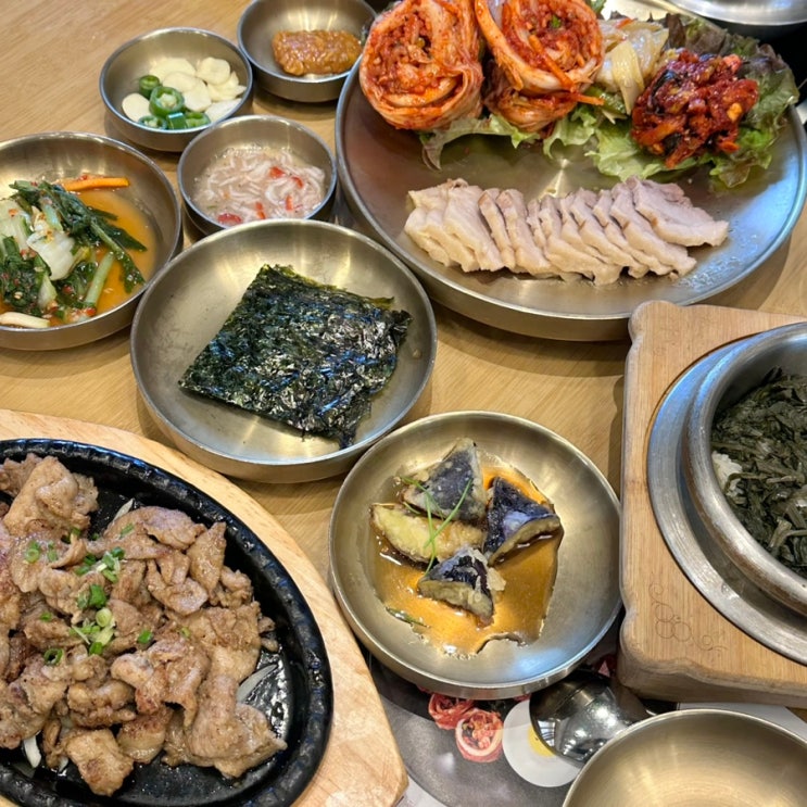  인천삼산동맛집 보릿골정찬 부모님 식사하기 딱 좋은 한식