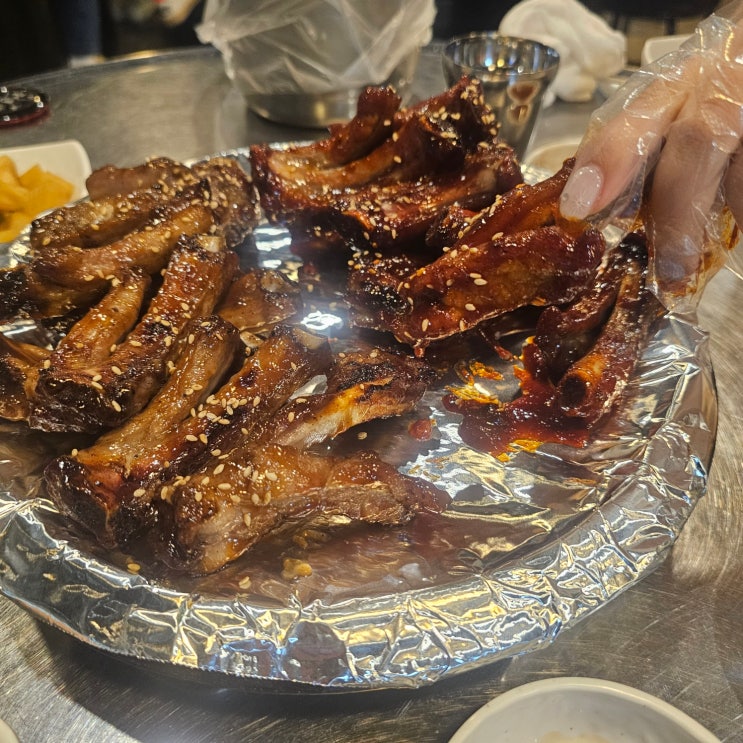 청주 지웰몰 맛집 복대동 지웰시티 바베큐 매운 쪽갈비 청주 지웰몰 맛집 복대동 지웰시티 바베큐 매운 쪽갈비
