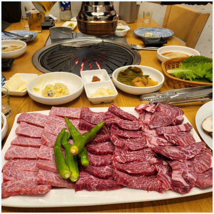  당진회식맛집 연말모임 동창회 고기랑 안채 2호점