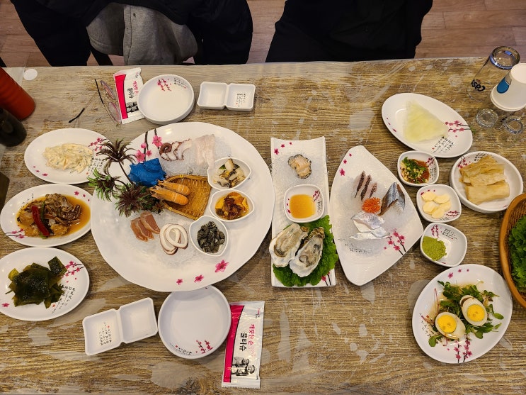  가성비 회 정식 코스 메뉴가 있는 함덕 횟집 바당 모살 내 돈 내산 후기