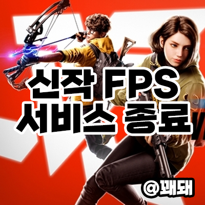  올해 출시한 신작 FPS 베일드 엑스퍼트 서비스 종료