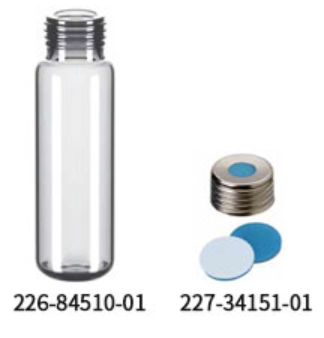  헤드스페이스 바이알 캡 / Headspace Screw Vial, Cap / 226-84510-01, 227-34151-01/ Round Bottom 타입