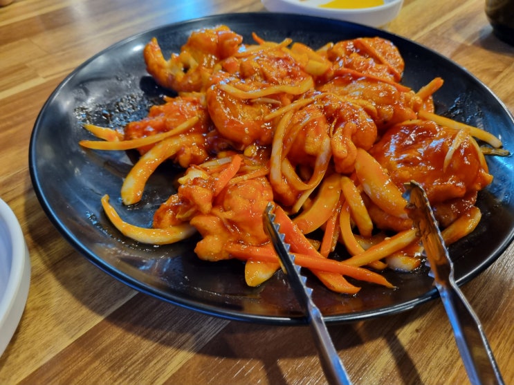  칠리새우는 어떤맛일까 대구 만촌동 왕서방