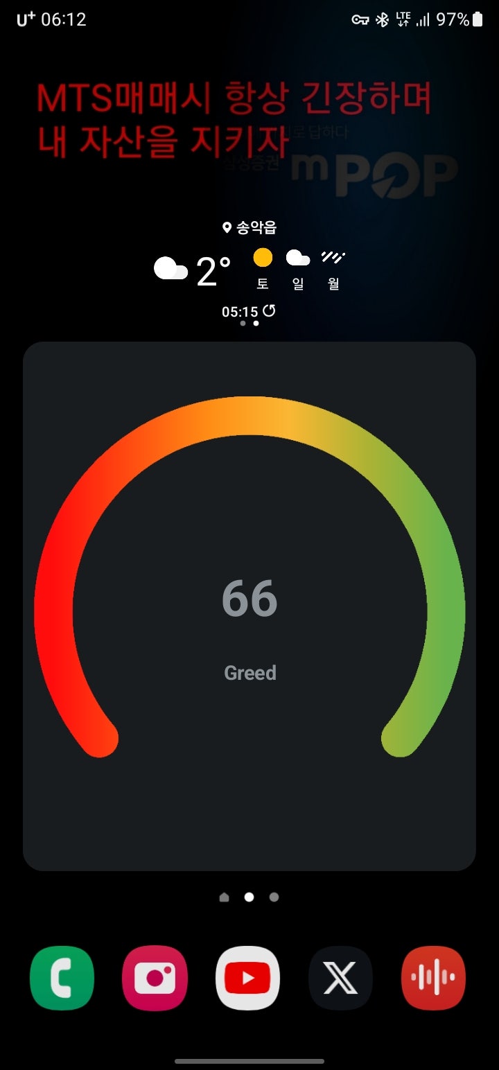 안드로이드 스마트폰에 피어앤그리드 (Fear and Greed)를 설치하여 미국증시의 공포, 탐욕지수를 빠르게 체크하자! : 네이버  블로그