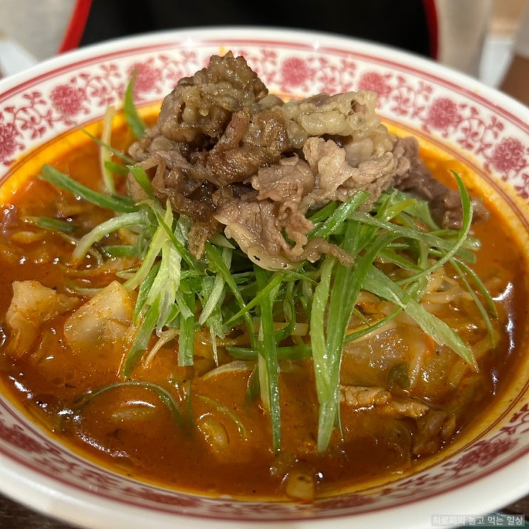  얼큰한 불짬뽕으로 해장하기 좋은 제따반점 서면점