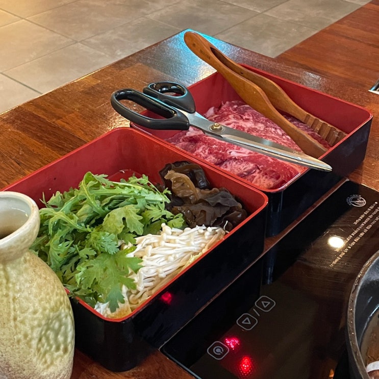  [부산 서면 맛집] 한우 관서식 스키야키 전문 다이닝, 몫몫