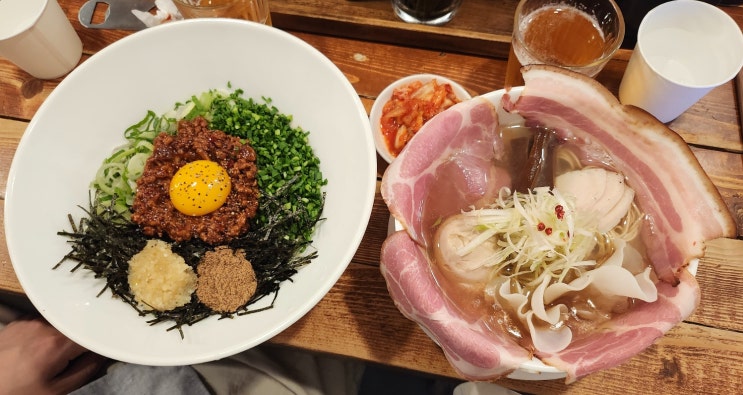  문래 창작촌 로라멘 마제소바 라면 블루리본 맛집