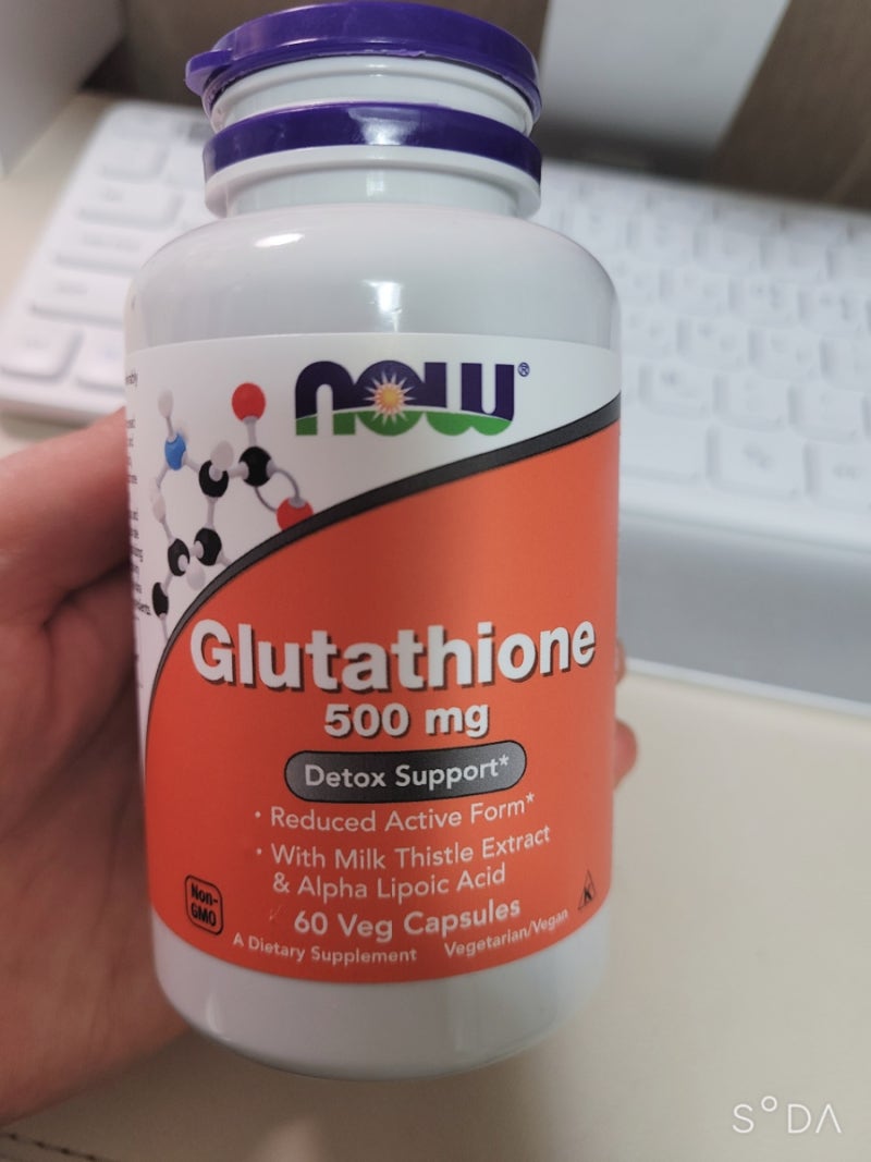 고약사 나우푸드 글루타치온 500mg 약들약 보고 구입해 봤어요