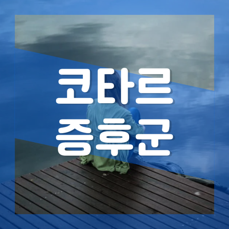  코타르 증후군이란? 증상 원인 치료방법 뜻 : 부정망상 우울증