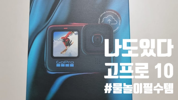  쓰자쓰자:-)물놀이 할때는 고프로지!