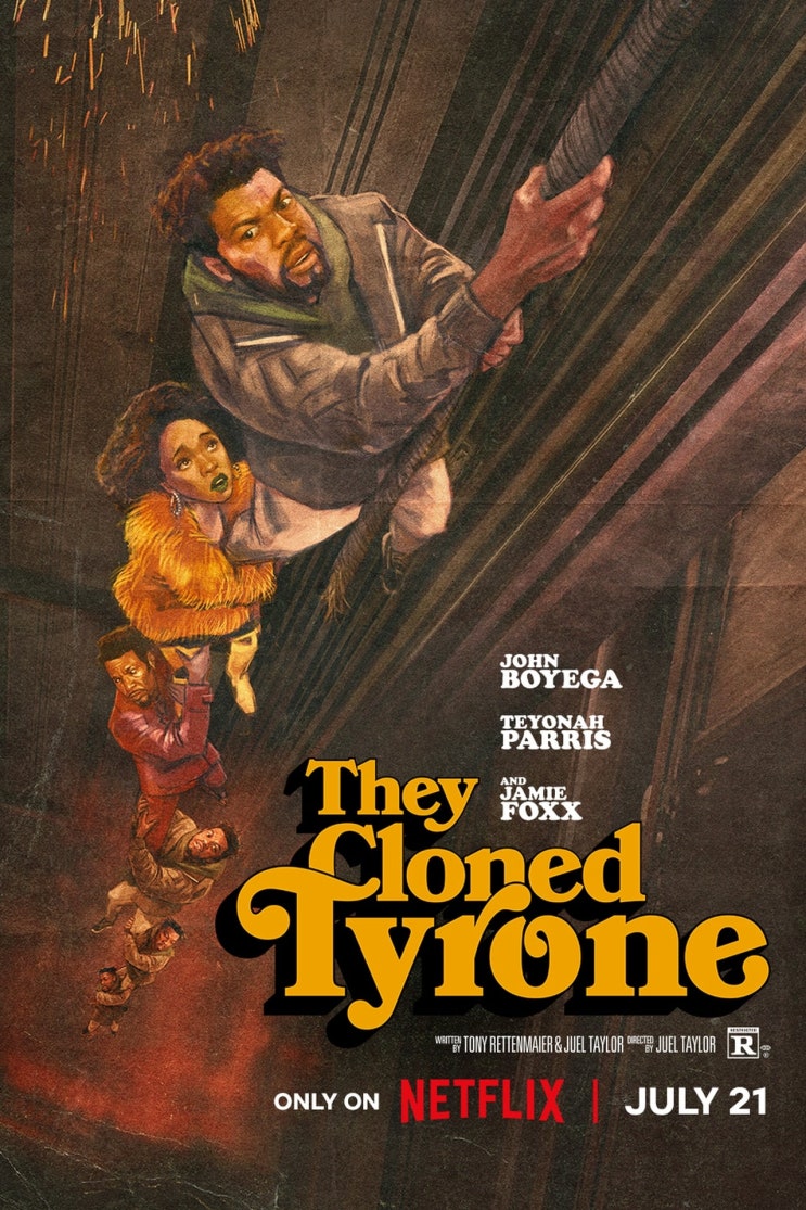  영화 데이 클론드 타이론, 그들이 타이론을 복제했다, They Cloned Tyron, 영화리뷰, 후기 평점 줄거리, 넷플릭스