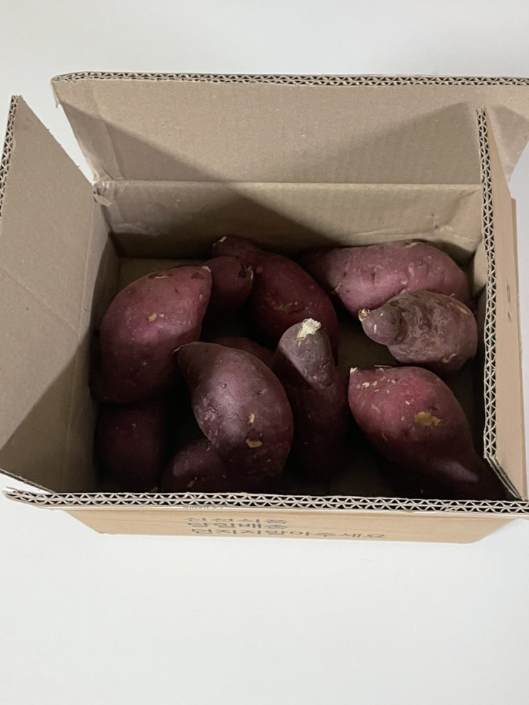  올즈마켓 당일배송 베니하루카 고구마 후기