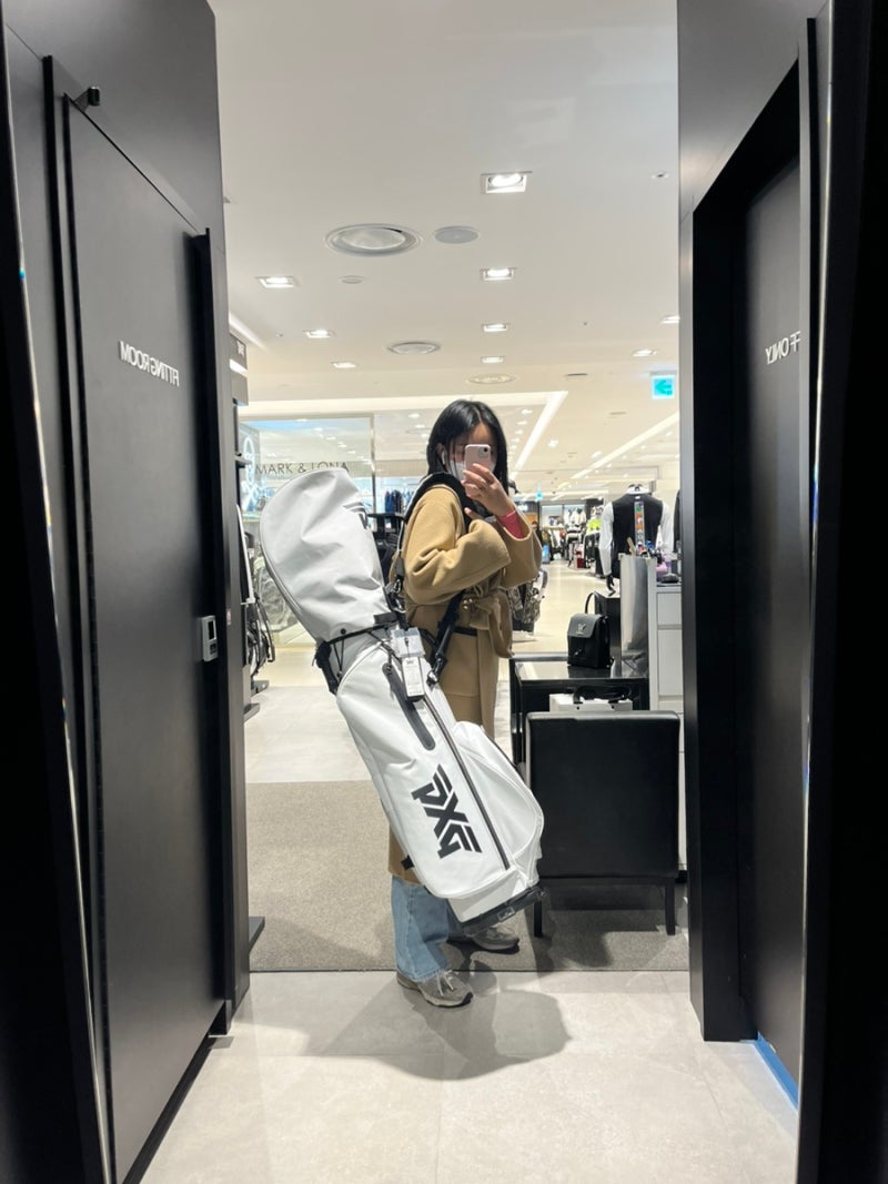내돈내산 여자골프백 이쁜 경량골프백 추천 PXG골프백 언박싱 사용 후기