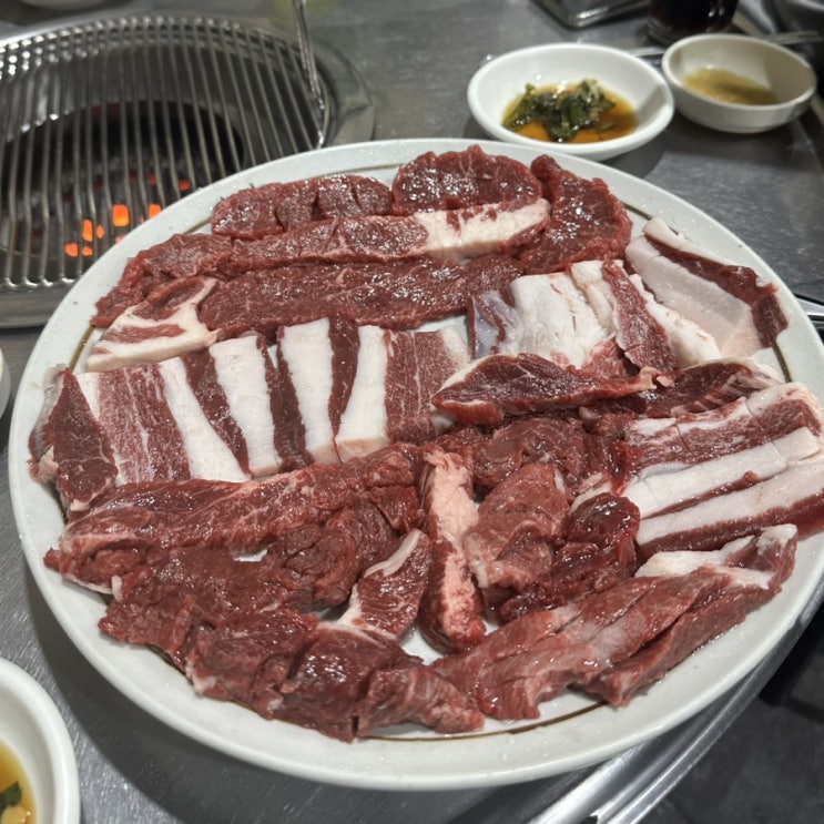  제주 말고기 맛집: 제주 백마가든(말고기, 말육회 맛집)제주공항 가는길/ 내돈내산
