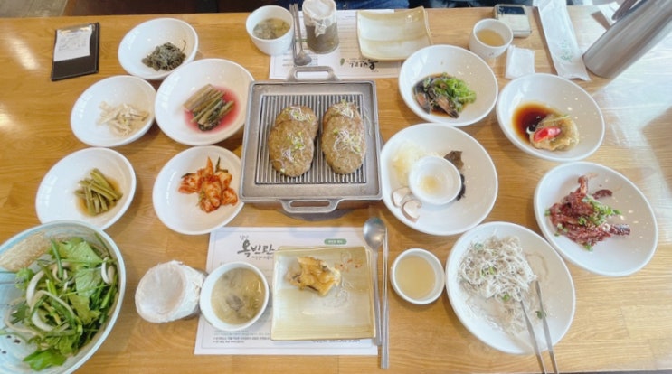  담양 관방제림에서 쉬엄쉬엄 산책하고서 식사하기 좋은 "옥빈관 담양떡갈비 전문점"