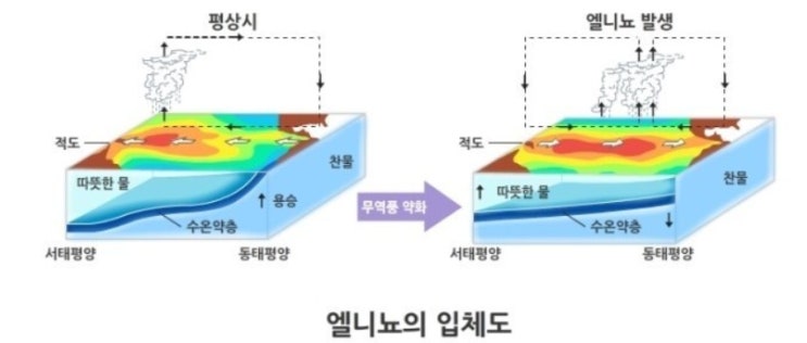 엘리뇨 기상이변 – 올겨울 지구에 <b>기습한파</b>, <b>폭설</b> 온다
