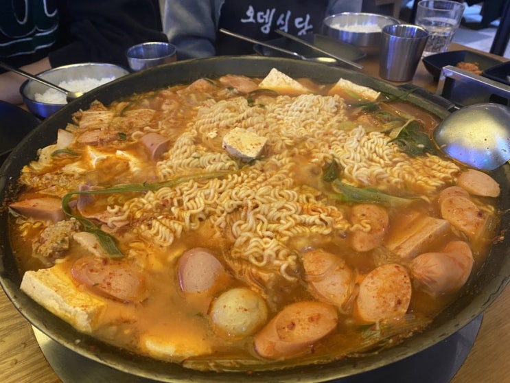  [잠실] 오뎅식당 롯데월드몰점 - 의정부 대표 부대찌개 그러나 끝없는 웨이팅...
