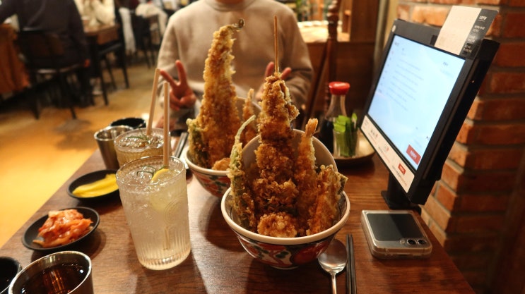  신림 별빛거리 맛집 텐동 신텐 | 바삭한 튀김과 밥의 어울림