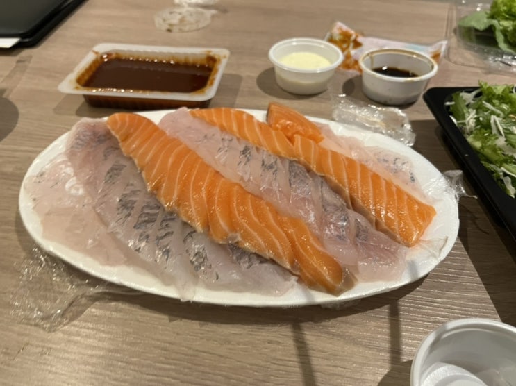  강릉 배달 횟집 추천! 싱싱수산횟집이 참 괜찮아요~