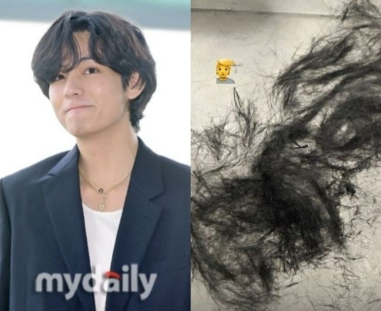 <연예가핫이슈> BTS 뷔, 싹둑 자른 머리 본격 입대 준비 인증샷 <연예가핫이슈> BTS 뷔, 싹둑 자른 머리 본격 입대 준비 인증샷