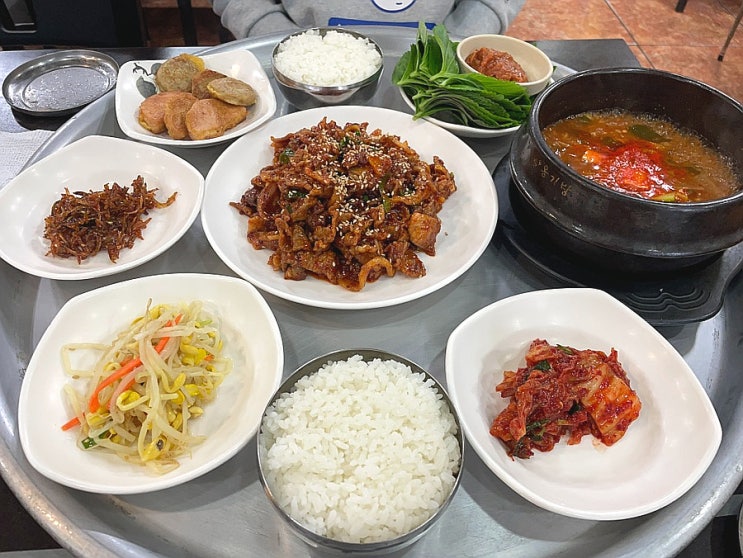  대구 보건대 맛집 칠곡 백두산식당 두루치기 밥집 추천