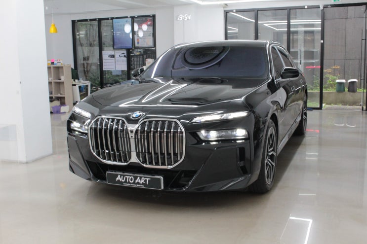 [미사썬팅] 2023 BMW 7시리즈 BMW 740d 썬팅은 글라스틴트 로데 필름으로 오토아트에서 시공했습니다~