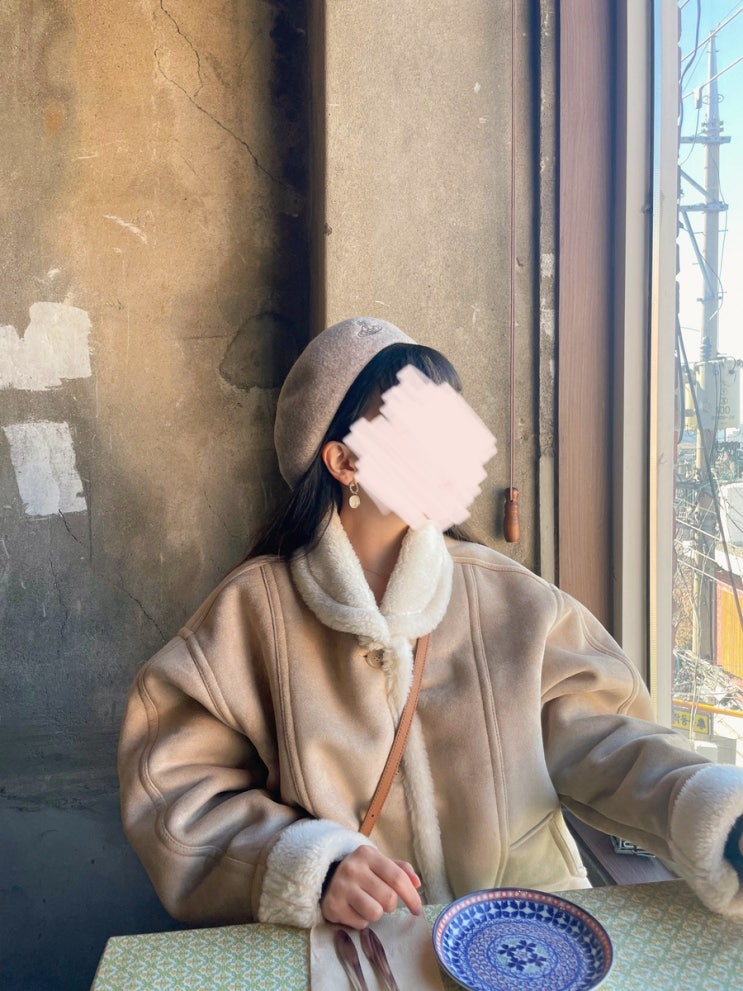  [도매택] 베르가못 Vergamot 런던 무스탕 크림 컬러 내돈내산 후기 / 도매택 최저가 구매하는 법 