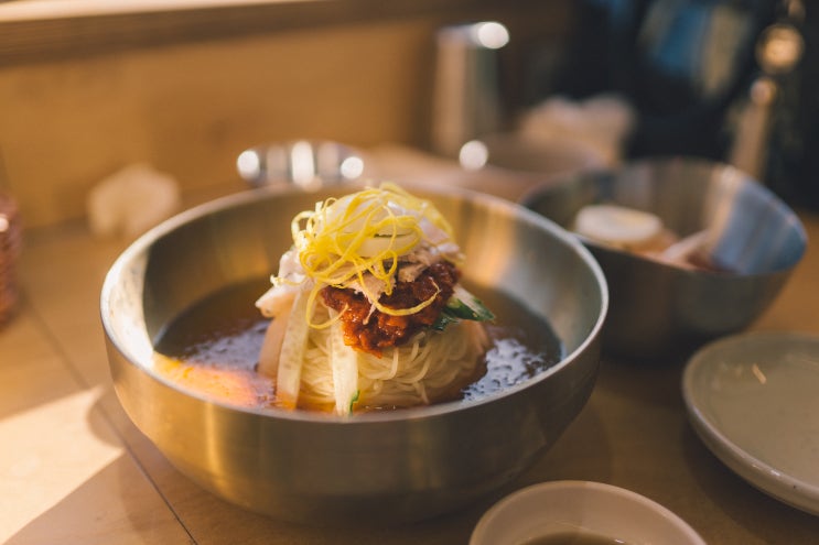  광안리데이트맛집 수변공원맛집 가온밀면 광안리직영점