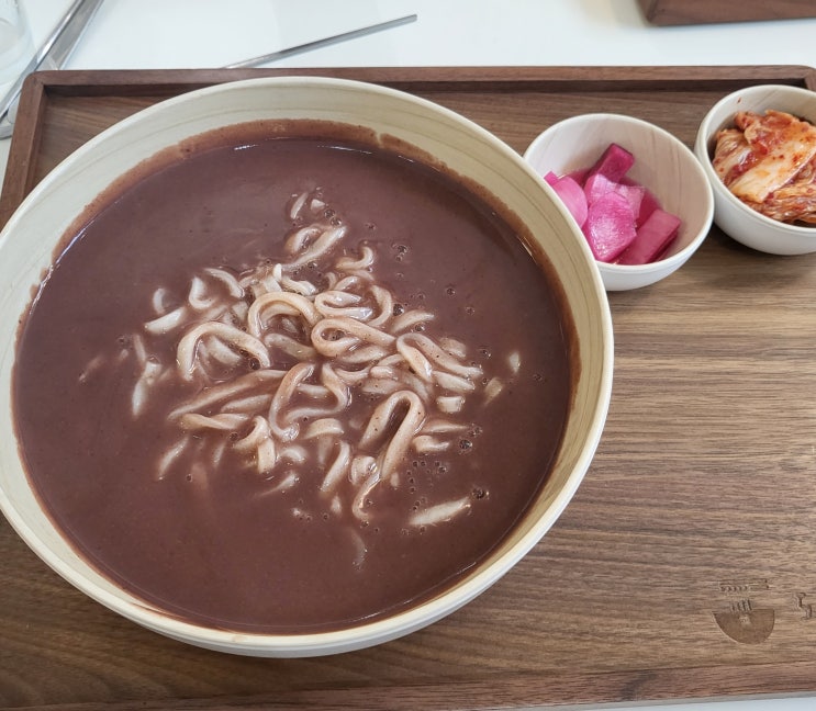 안양 아이에스비즈타워 도하면 신메뉴 팥 칼국수 후기 안양 아이에스비즈타워 도하면 신메뉴 팥 칼국수 후기
