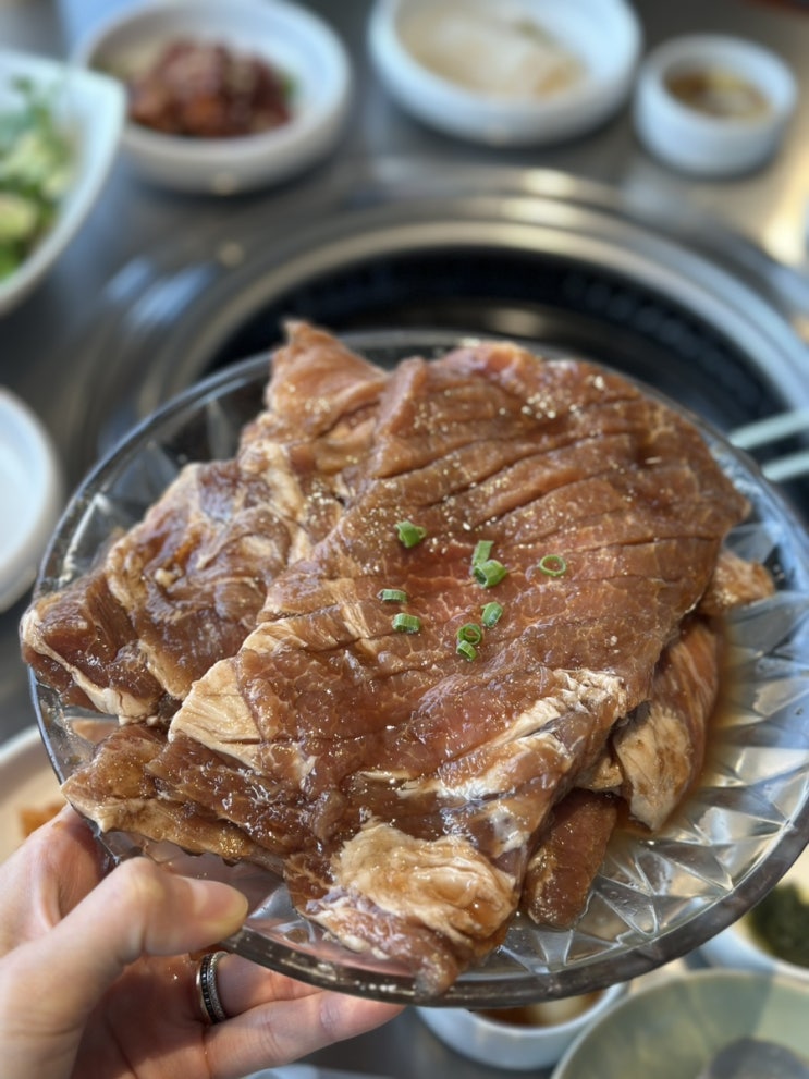  송도유원지 갈비 맛있는 곳 청기와타운 인천 회식장소