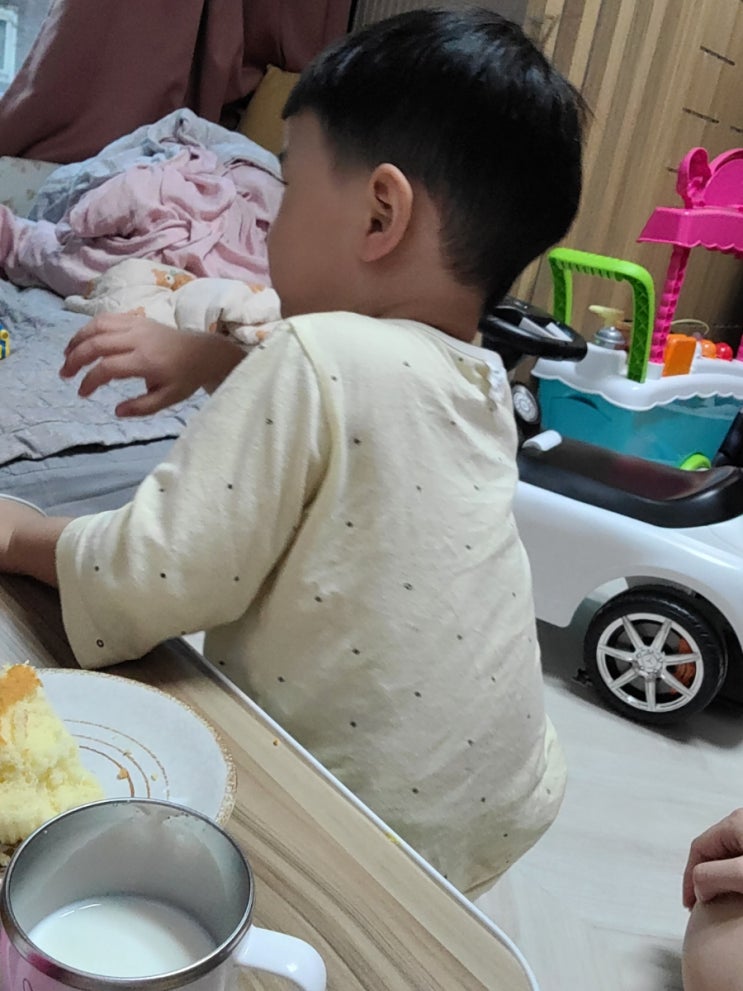  아빠의 육아블로그) 아빠육아일기 .<이불밖은 위험해>