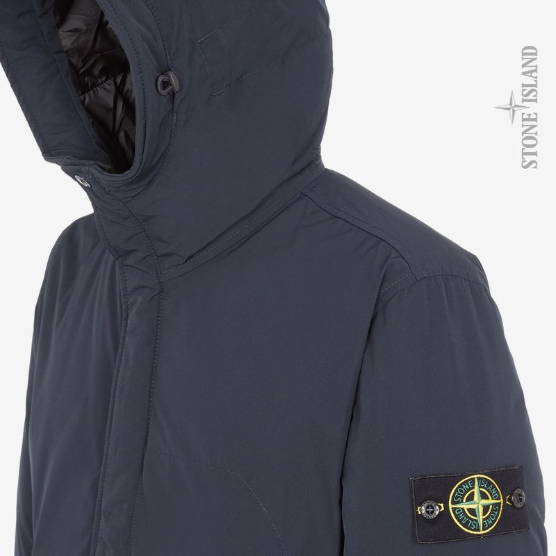 스톤아일랜드 23FW MICRO TWILL 프리마로프트 퓨어 패딩 NV