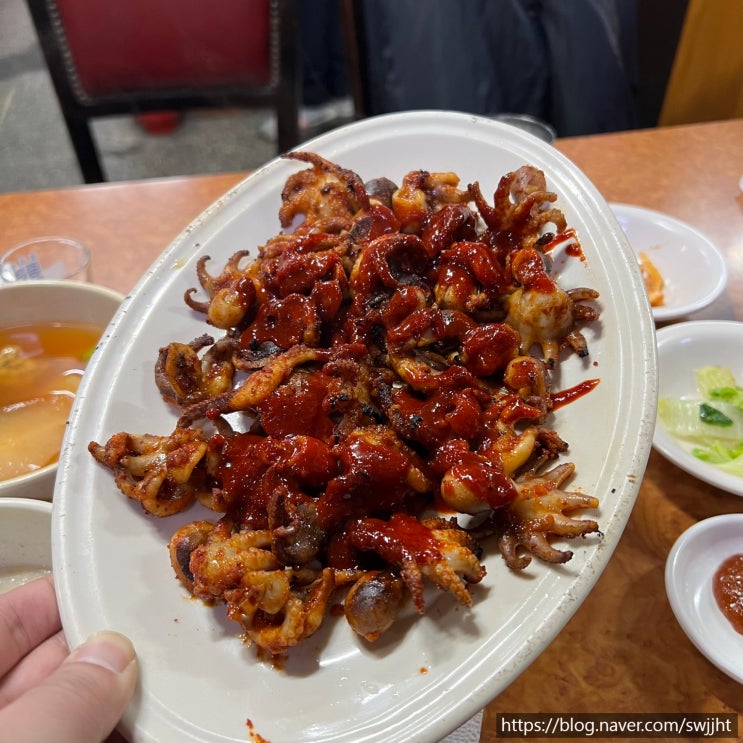  [부산] '뚱보집' 연탄쭈꾸미와 특별한 보쌈. 3대천왕 백종원 맛집