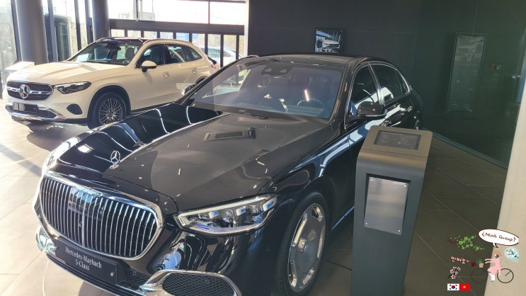  "벤츠 일산전시장"에서 "이진형 딜러"와 "마이바흐" S580(MAYBACH S580)을 시승했습니다.