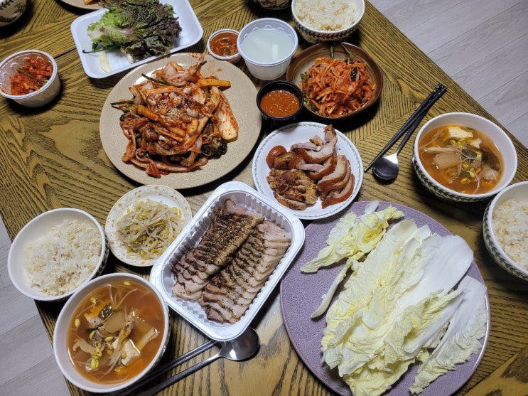  [11/20~11/26] 김장 일주일에 보쌈 두번 먹음