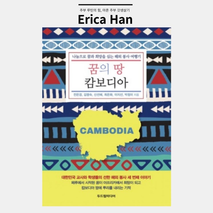 대한민국 교사와 학생들의 해외봉사이야기 꿈의 땅 캄보디아 여행기 책소개