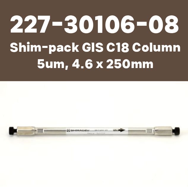  227-30106-08 /  Shim-pack GIS C18 HPLC Column / 5um, 4.6 x 250mm Shimadzu 시마즈 컬럼