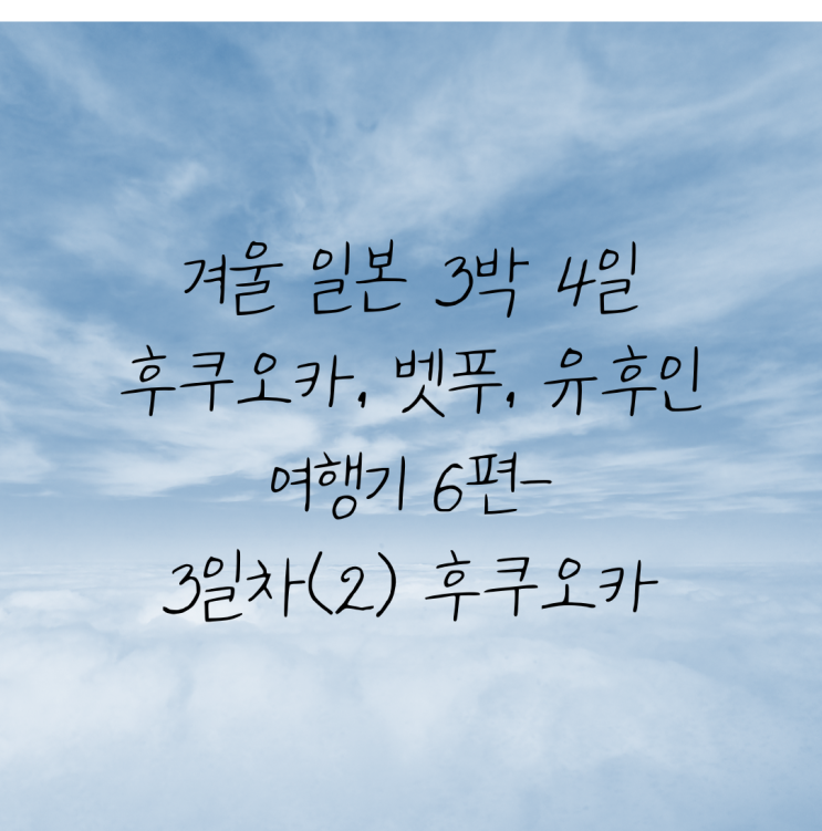  겨울 일본 3박 4일 후쿠오카여행 6편-3일차(2)/후쿠오카 여행기/키와미야함바그/굼나카스/돈키호테나카스점/나카스강변포차거리/류노스