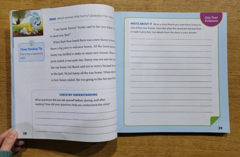 [미국교과서] HMH into Reading Grade 2 myBook 1 / 인 투 리딩 / 최신 미국교과서 : 네이버 블로그