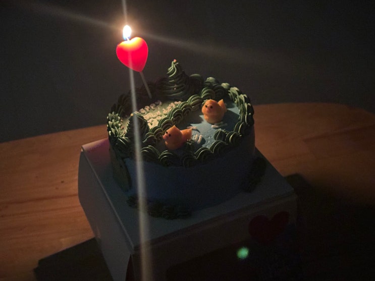  생일 연말 크리스마스 케이크 주문제작 | 커스텀모먼트 예약 후기