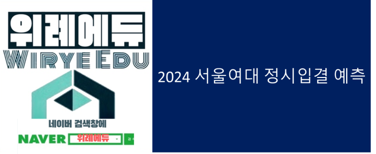  서울여대 정시 입결 분석(22~23)