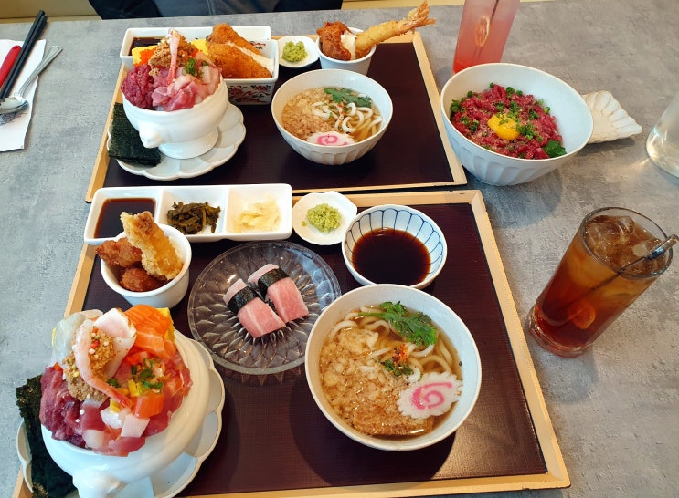  왕십리역 맛집 내돈내산 스시도쿠 카미동 카이센동 감동