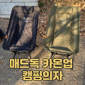 캠핑의자 추천 매드독 카몬업 (UP) 70체어 내돈내산 후기(저렴하게 사는 법, 가격)