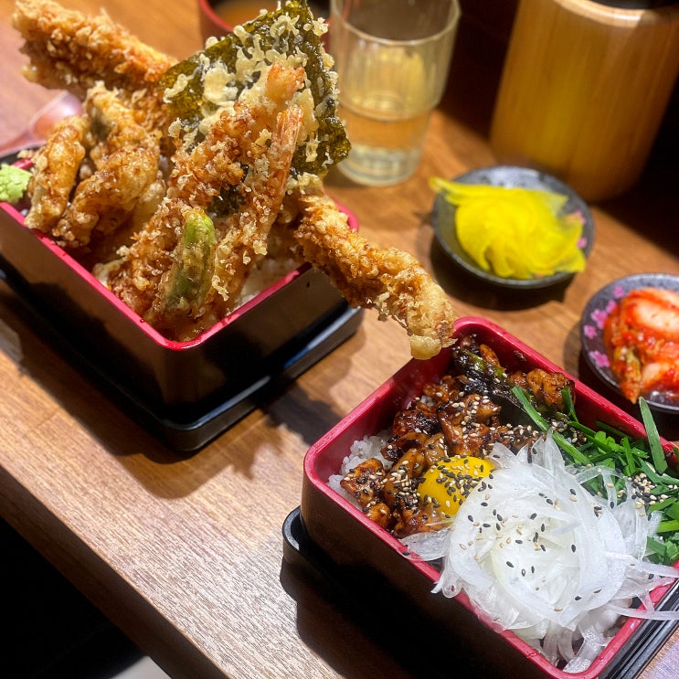  광교데이트 / 일본스타일 텐동맛집 미소텐동