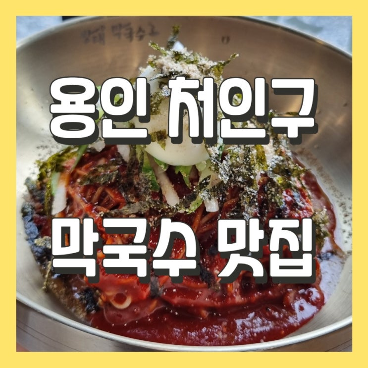 용인 처인구 막국수 맛집 내돈내산 솔직 후기! (방태막국수)