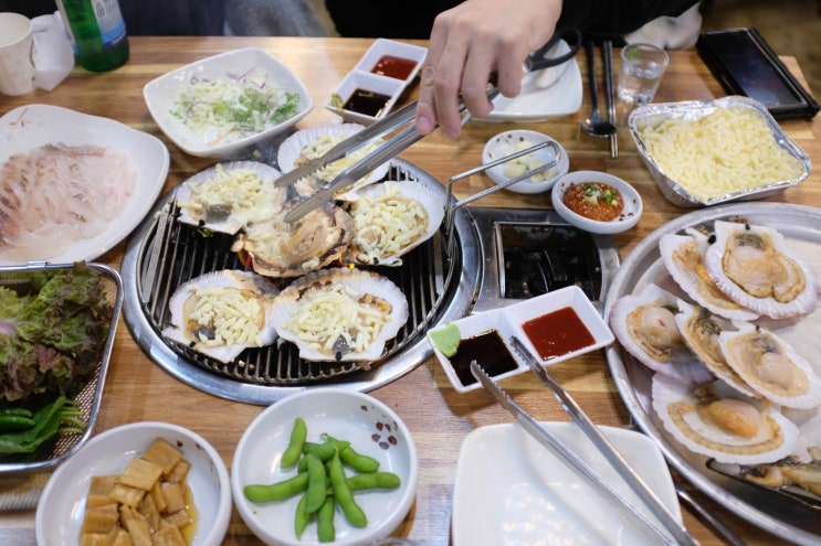 광안리 치즈 무한리필 조개구이 맛집 행복식당 "오션뷰 광안리 치즈 무한리필 조개구이 맛집 행복식당 "오션뷰