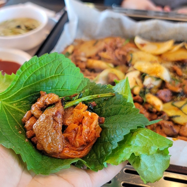  캠핑 분위기 물씬 남양주 오리고기 추천 피크닉오리주물럭