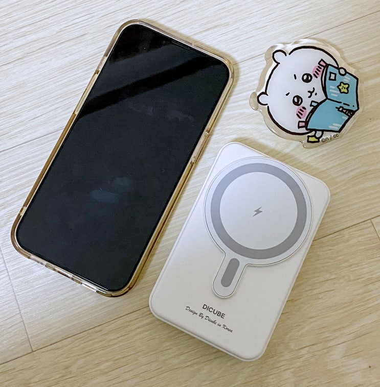  디큐브 맥세이프 보조배터리 후기 10000mah